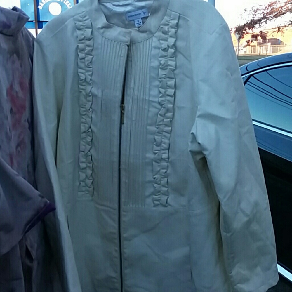 Faux leather jackets